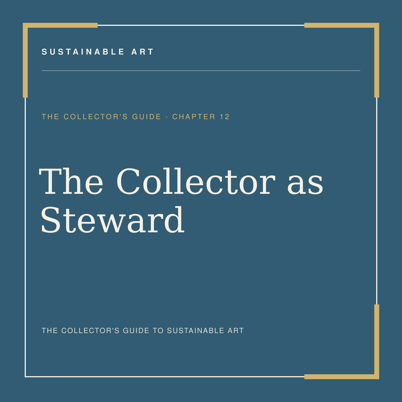 The Collector as Steward, guide header