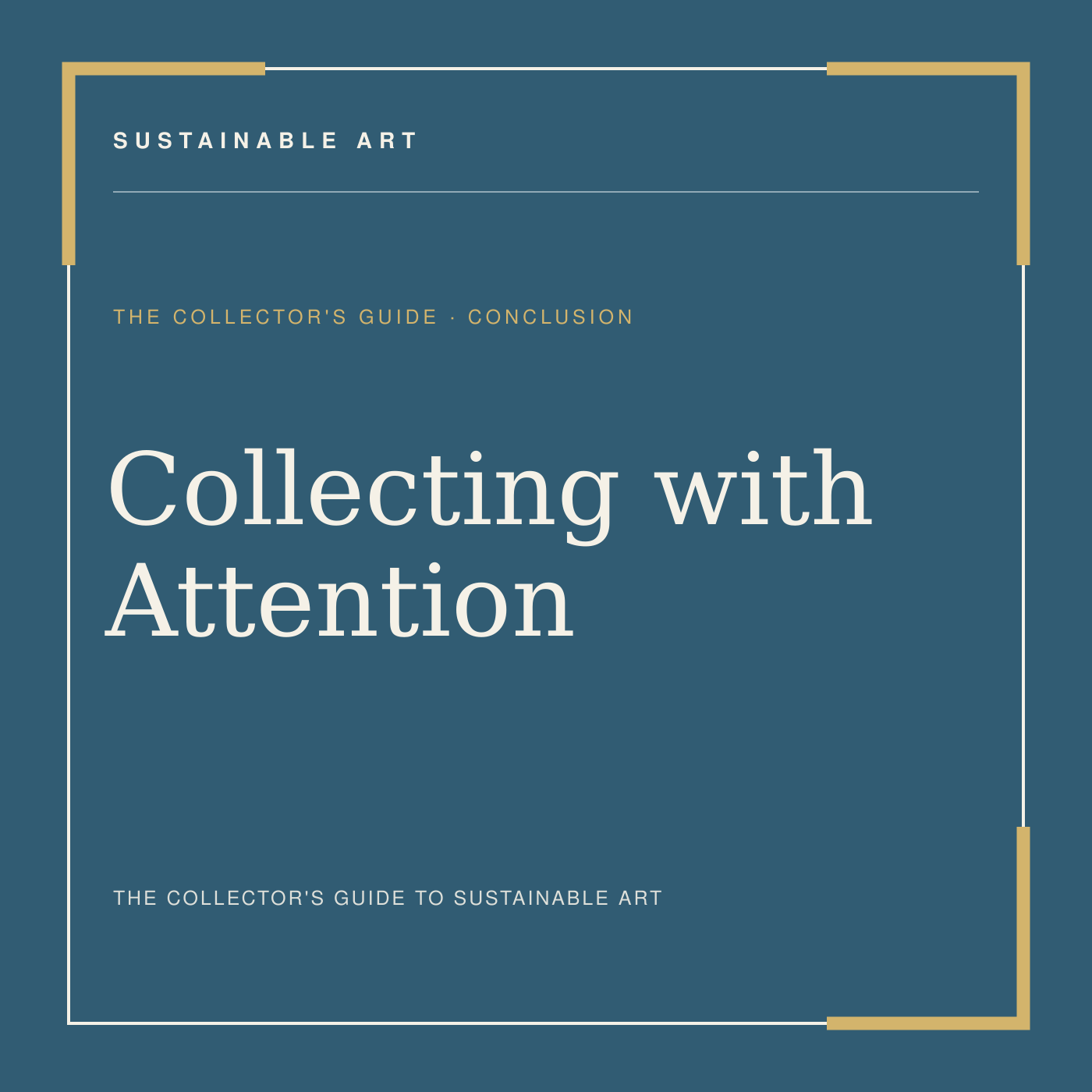 Collecting with Attention, guide header